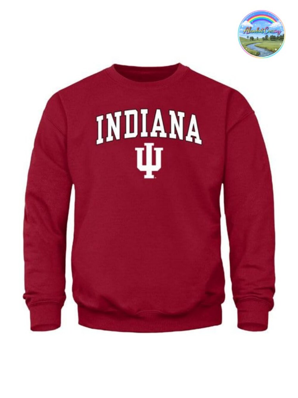 NCAA Crewneck Sweatshirt Unisex Cotton Poly Fleece College